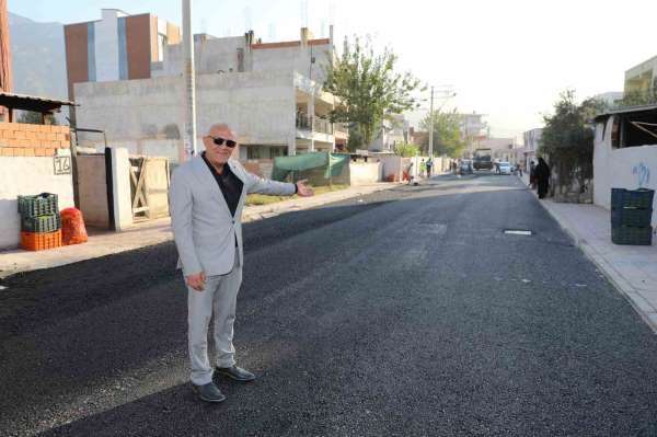 Kazım Karabekir'de asfalt sevinci