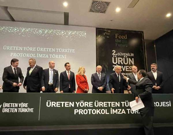 Ordu Büyükşehir Belediye Başkanı Mehmet Hilmi Güler 'Feed the Future' töreninde ödül aldı