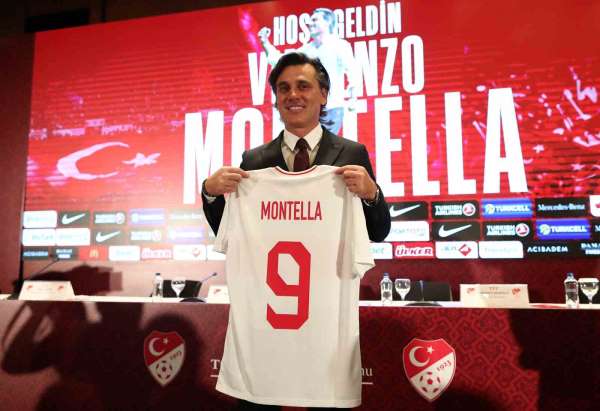 Vincenzo Montella: 'Büyük bir gurur ve mutluluk yaşıyorum'