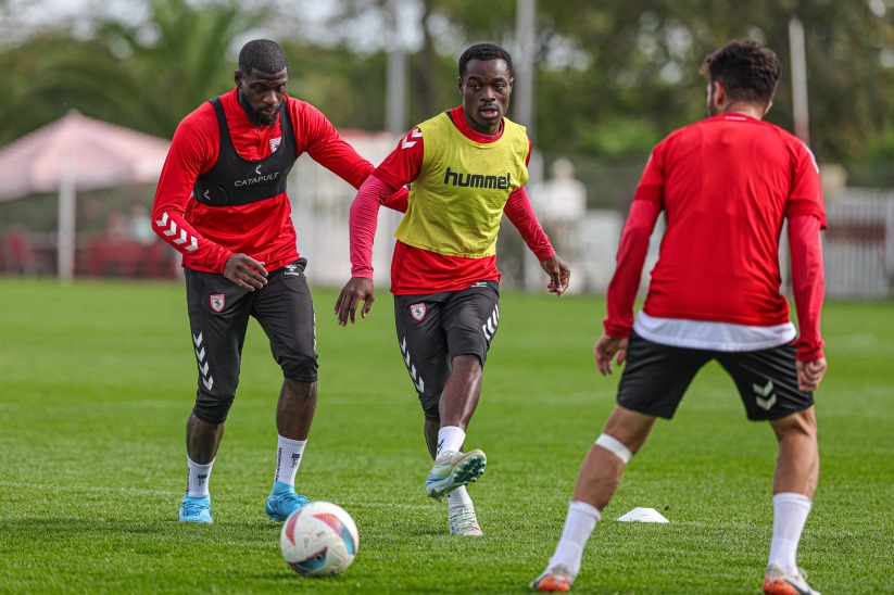 Samsunspor, Fenerbahçe maçı hazırlıklarına devam etti