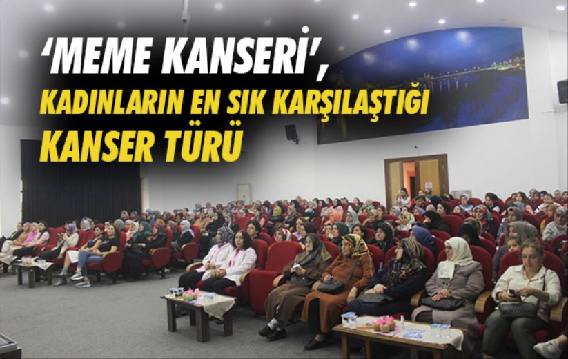 'Meme kanseri', kadınların en sık karşılaştığı kanser türü