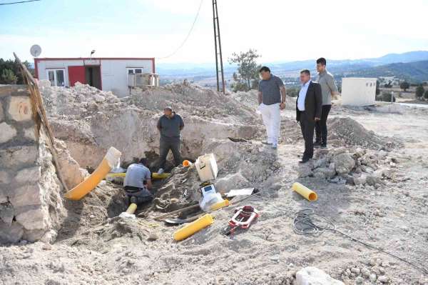 Emet-Hisarcık Orta Ölçekli Sanayi Bölgesi'nde doğalgaz çalışması başlatıldı