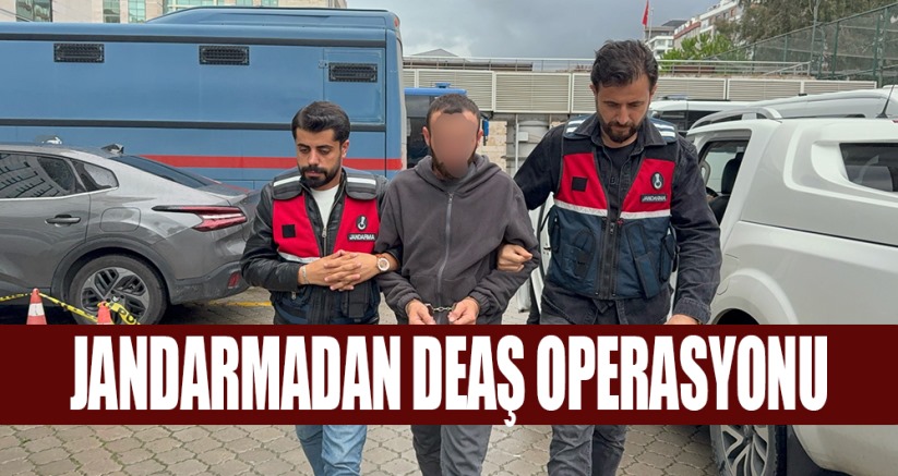 Jandarmadan DEAŞ operasyonu: 1 gözaltı