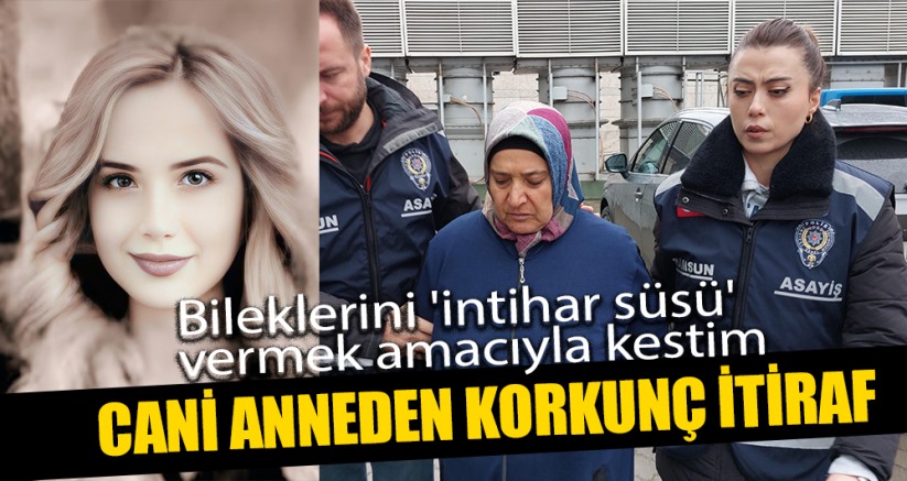  'Ölünce 'intihar süsü' vermek için bileklerini kestim'
