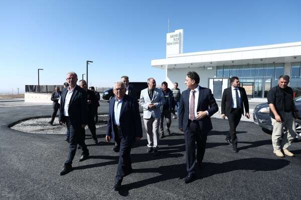 Başkan Büyükkılıç, 100 milyon TL'lik yatırımla Develi'ye kazandırılan Yeni Terminal Binasını inceledi