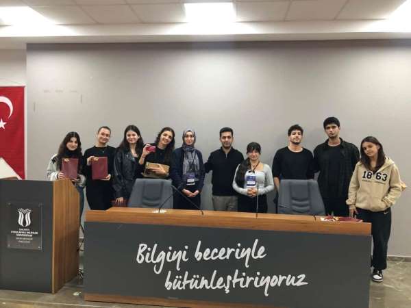 Düzce Üniversitesi öğrencileri üçüncü oldu