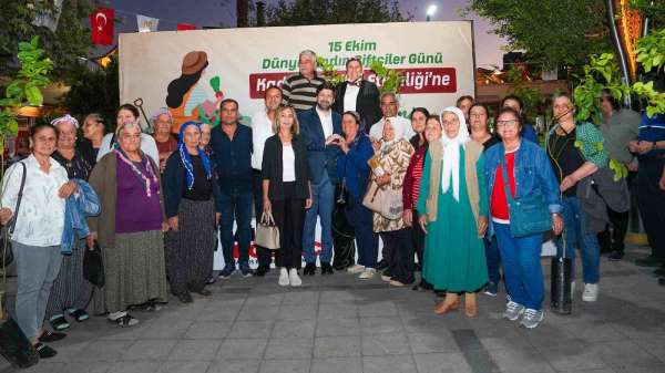 Tarsus'ta kadın üreticilere fidan desteği