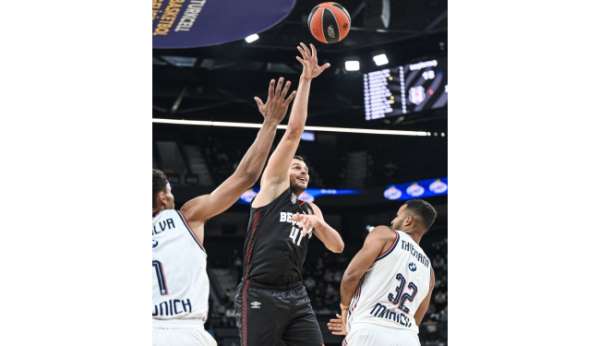 Euroleague: Beşiktaş: 95 - Bayern Münih: 87
