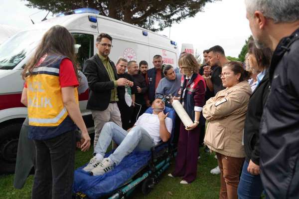 Samsun'da işitme engellilere yönelik ilk yardım farkındalık eğitimi