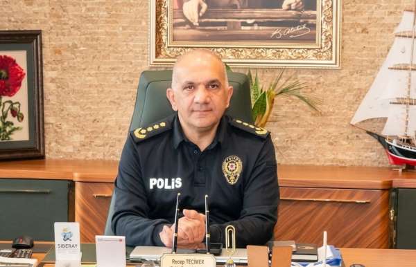 Sinop İl Emniyet Müdürü Tecimer: 'Sıfır suç hedefiyle çalışacağız'