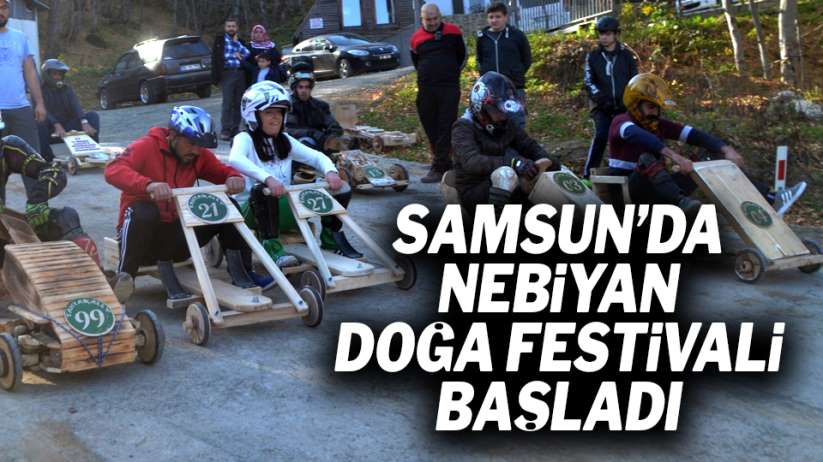 Samsun'da Nebiyan Doğa Festivali başladı