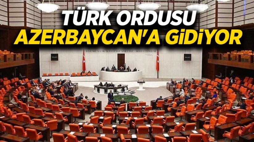 Türk Ordusu Azerbaycan'a gidiyor