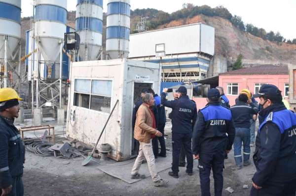 Kdz. Ereğli'de cüruf geri kazanım tesisi mühürlendi