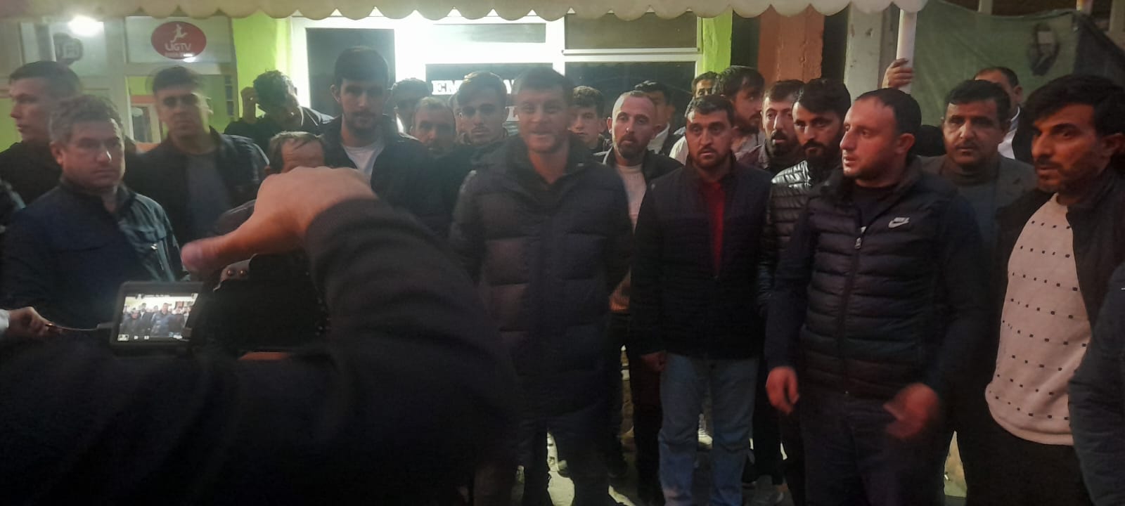 Bafra'da Erdal Doğan'ın tutuklanmasına tepki