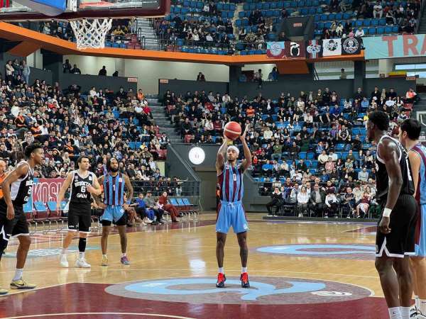 Türkiye Sigorta Basketbol Ligi: Trabzonspor: 84 - Beşiktaş: 98