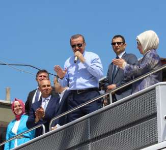 Tekkeköy Cumhurbaşkanı Erdoğan'ı ağırlamaya hazırlanıyor 