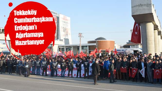 Tekkeköy Cumhurbaşkanı Erdoğan'ı Ağırlamaya Hazırlanıyor 