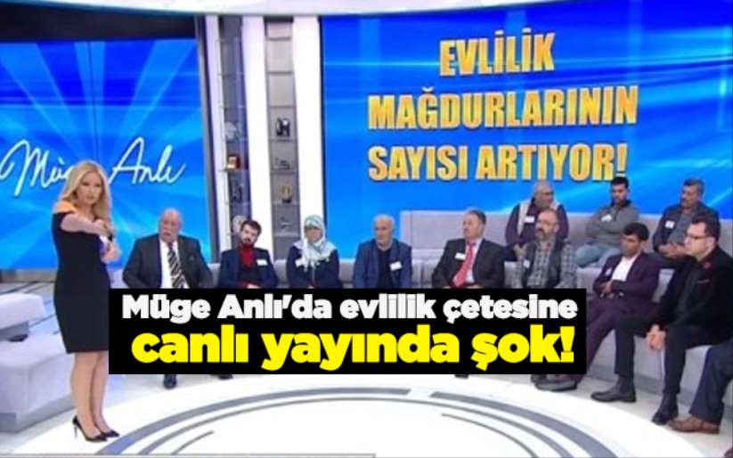 Müge Anlı'da evlilik çetesine canlı yayında şok!