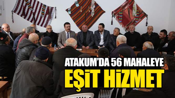 Samsun Haberleri: Atakum'da 56 Mahalleye Eşit Hizmet!