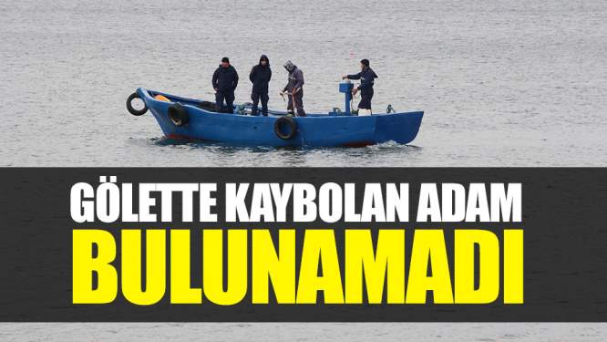 Samsun Haberleri: Gölette Kaybolan Adam Bulunamadı 