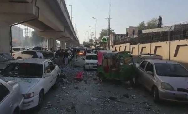 Pakistan'da patlama: 3 yaralı 