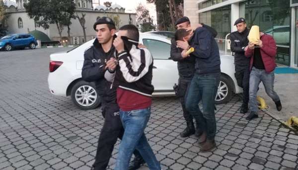 Samsun'da uyuşturucu ticaretinden 5 kişi tutuklandı 
