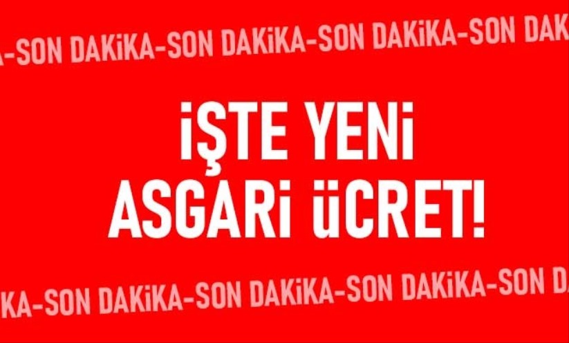 Asgari ücret belli oldu! İşte 2022 asgari ücret rakamı