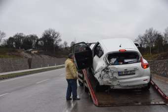 Sinop'ta trafik kazası: 3 yaralı