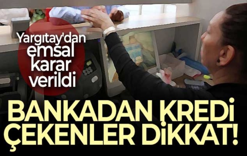 Yargıtay'dan emsal karar