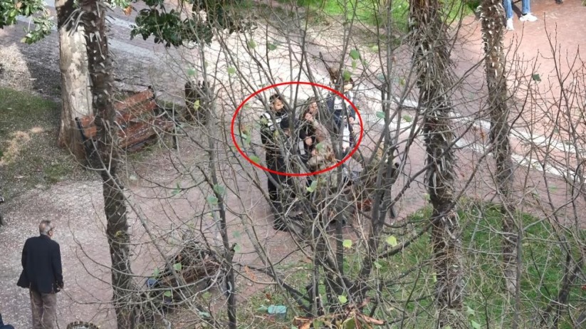 Anıtpark'ta yine sarhoş rezaleti: Polise mukavemette bulundu, ortalığı birbirine kattı