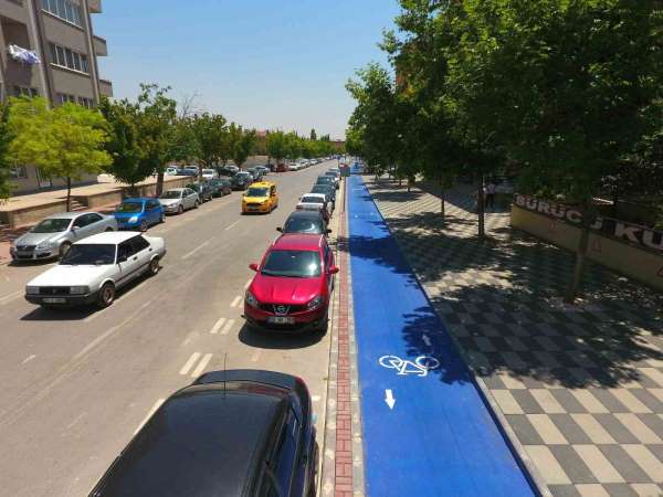 Gaziantep'te yeşil ve sağlıklı ulaşım için 79 kilometre bisiklet yolu yapıldı
