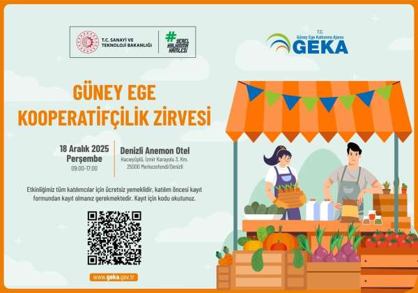GEKA, Güney Ege Kooperatifçilik Zirvesine ev sahipliği yapacak