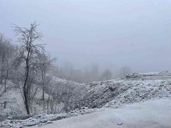 Ordu'nun yüksekleri beyaza büründü