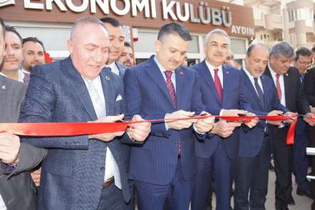 Bakan Pakdemirli, Aydın'da Ekonomi Kulubü'nün açılışını yaptı 