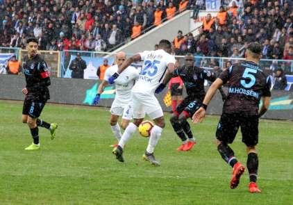 Spor Toto Süper Lig: BB Erzurumspor: 0 - Trabzonspor: 1 (Maç sonucu) 