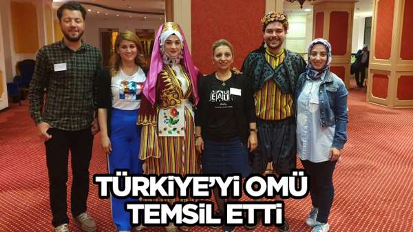 Samsun OMÜ Romanya'da Türkiye'yi temsil etti