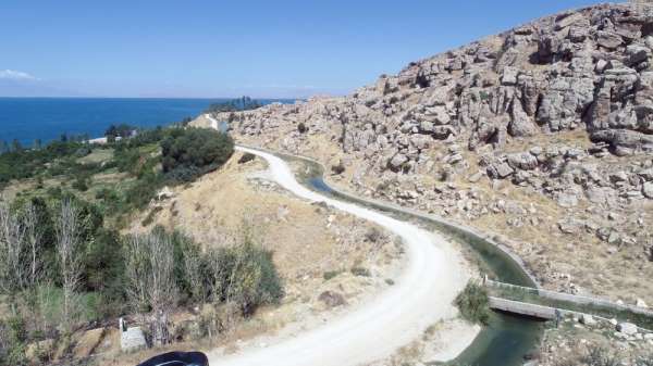 3 bin yıllık Şamran Kanalı turizme kazandırılıyor 