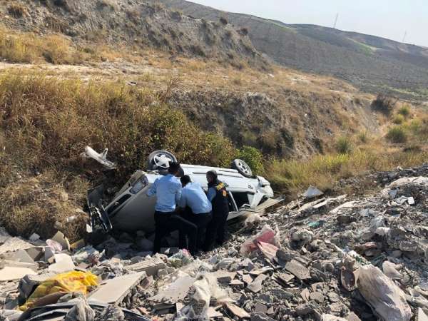 Adıyaman'da kaza: 2 Yaralı 