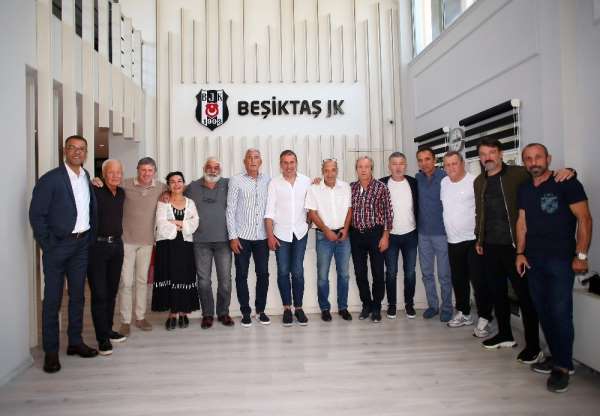 Beşiktaş efsanelerinden Abdullah Avcı'ya ziyaret 
