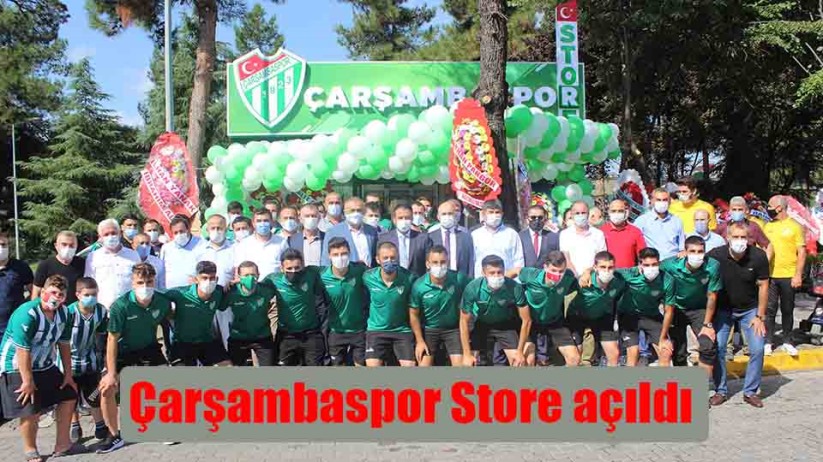 Çarşambaspor Store açıldı