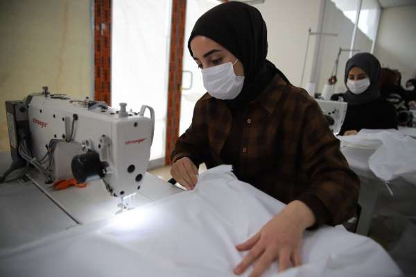 Elazığ'da üretiliyor, Avrupa ve ABD'li sağlıkçılara gönderiliyor