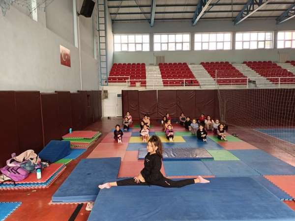 Aydın'da ilkokul öğrencilerinin spor ateşi ortaya çıkıyor