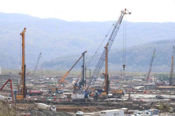 Karadeniz Gazı için 36 kilometrelik kara hattı tamamlandı