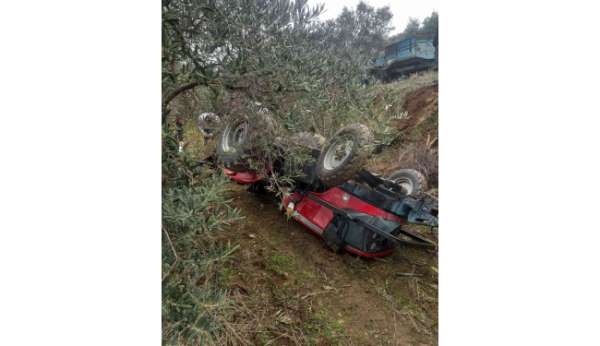 Kuyucak'ta traktör kazası: 1 ölü