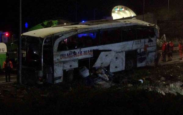 Mersin'deki otobüs kazasında ölen 9'uncu kişinin de kimliği belirlendi