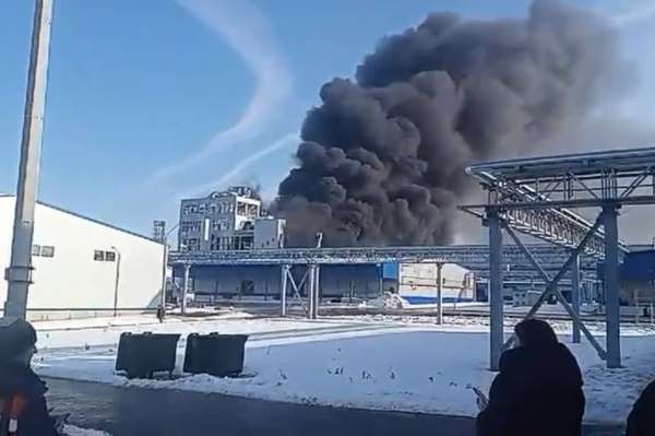 Rusya'daki polyester fabrikasında patlama
