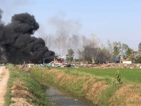 Tayland'da havai fişek fabrikasında patlama: En az 20 ölü