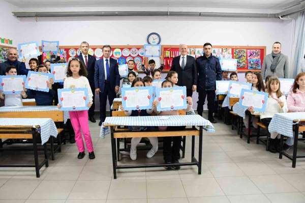 Başkan Kul, 'karne' heyecanına ortak oldu