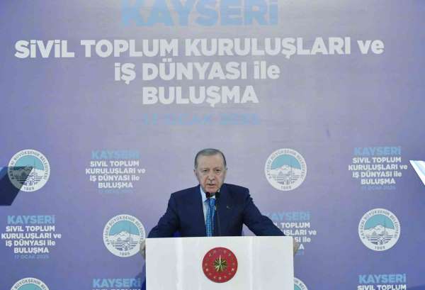 Cumhurbaşkanı Erdoğan: 'Ekonomide uyguladıklarımız programlarımızın olumlu etkilerini görmeye başladık'