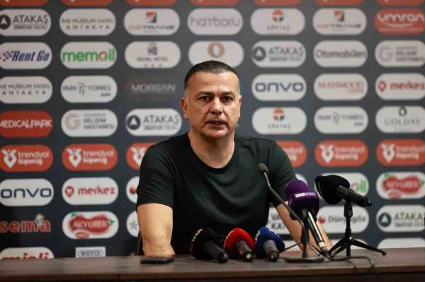 Murat Şahin: 'Aldığımız bir puan, moral motivasyon açısından önemliydi'